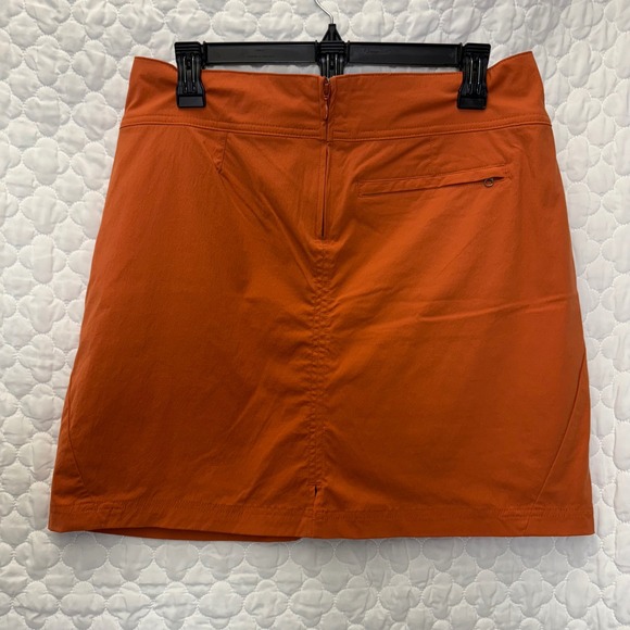 Royal Robbins Coral Orange Skort Size‎ 10 Hiking Travel Athletic Outdoor Skirt - Picture 5 of 8